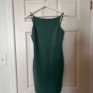 Abercrombie & Fitch Dark Green Mini Dress